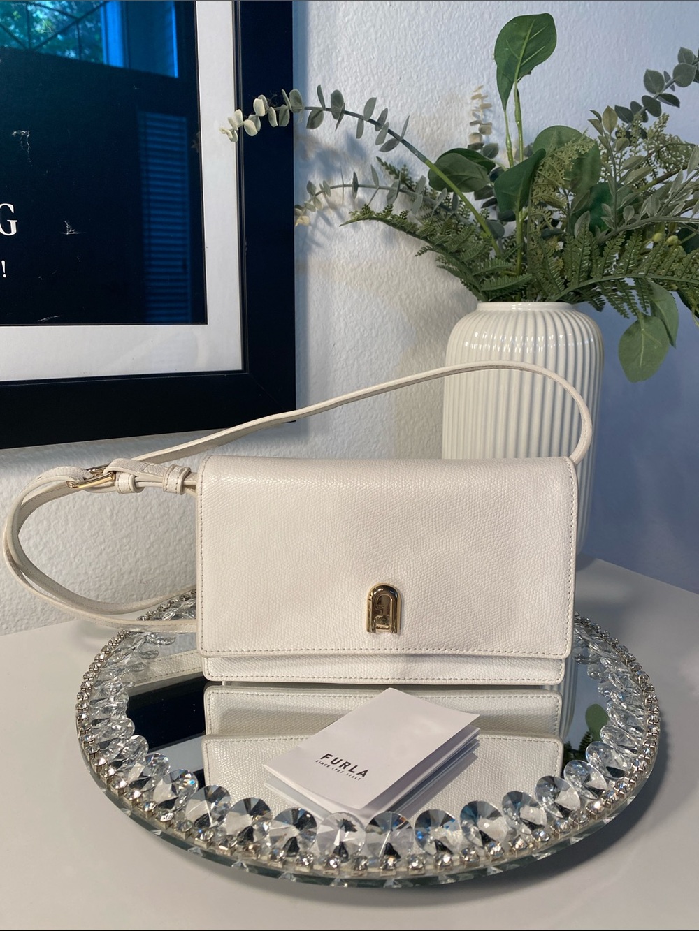 FURLA 1927 Leather Mini Crossbody Bag